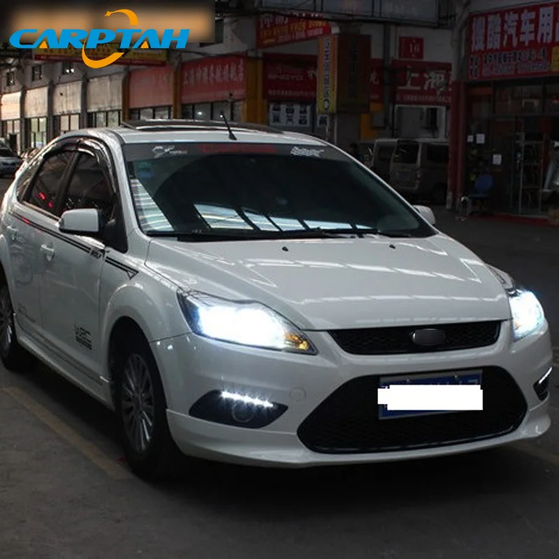 

2PCS LED Daytime Running Light For Ford Focus 2 MK2 2009 2010 2011 2012 2013 2014 Auto Dimming Function 12V Car LED DRL Lamp
