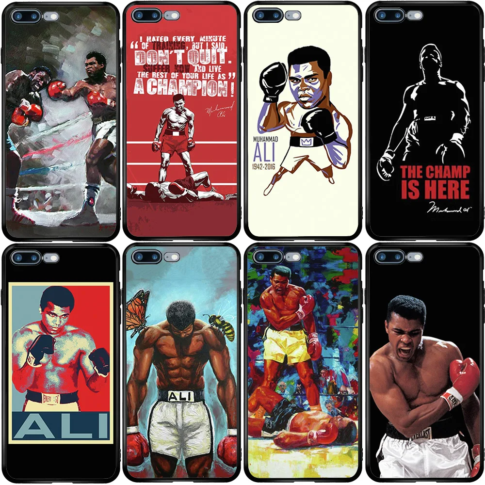 Cover Case for Xiaomi Redmi Note 6 7 9 8T 10T 9S 9A 8A A3 A2 A1 Pro Lite Black Shark Mix Max Muhammad Ali|Бамперы| |