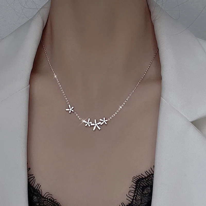 

Цепочка Женская, из серебра 925 пробы, с цирконом