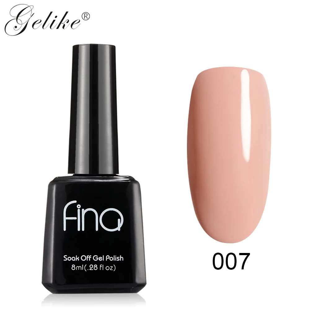 New color 07 Glike УФ-гель для ногтей 8 мл 30 цветов оливковый зеленый серия замачиваемый УФ светодиодный Гель-лак для ногтей Волшебный Гель-лак для удаления - Цвет: New color 07