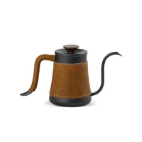 gooseneck kettle stainless steel retro chinese style hotel household coffee water kettle universal hervidor de agua stove kettle