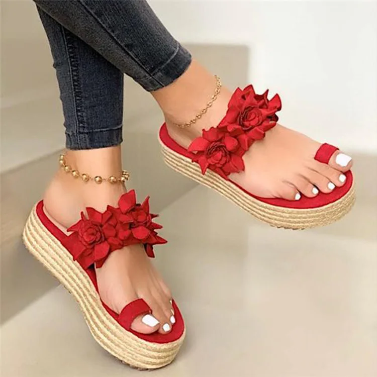 

Women Sandals 2020 Summer Casual Beach Slip on Platform Ladies Sandals Casual Dress Party Peep Toe Female Sandals