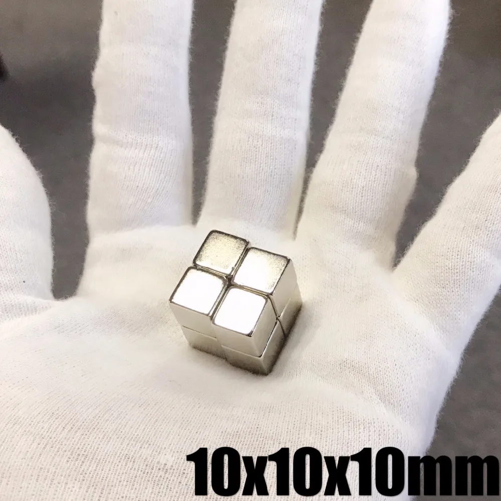 10 ~ 1000 шт. прямоугольный магнит N35 5x5x5 4*4*4 3x3x3 10x10x10|Магнитные материалы| |