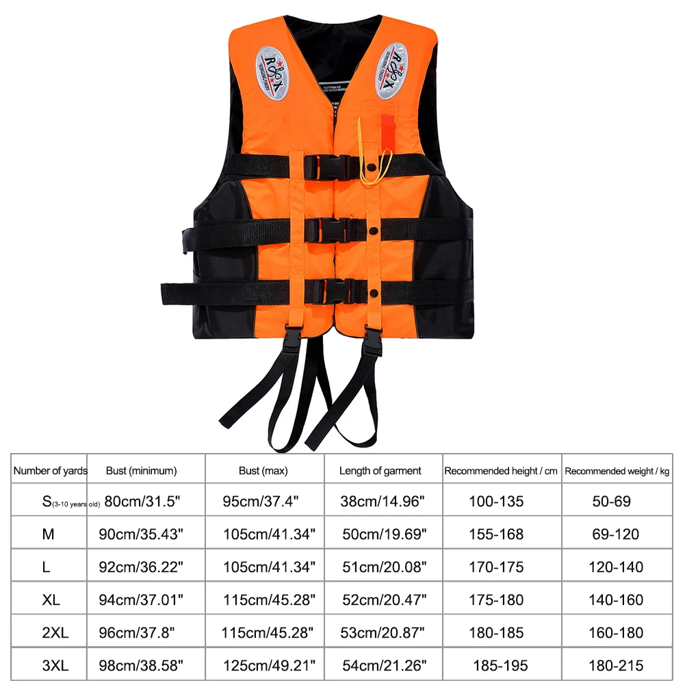 

Outdoor rafting yamaha life jacket for children and adult swimming snorkeling wear fishing suit Professional drifting level