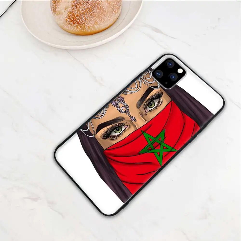 

Fashion Morocco Flag Telephone Cover For Xiaomi Redmi 4X 5 Plus 6 6A 7 7A 8 8A 9 Note 4 8 T 9 Pro Max Case