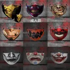 Новая игра Mortal Kombat Ninja Full Scorpion Man Косплей маски Скорпион Ханзо хасаси Хэллоуин Вечеринка уличная Пылезащитная маска для взрослых