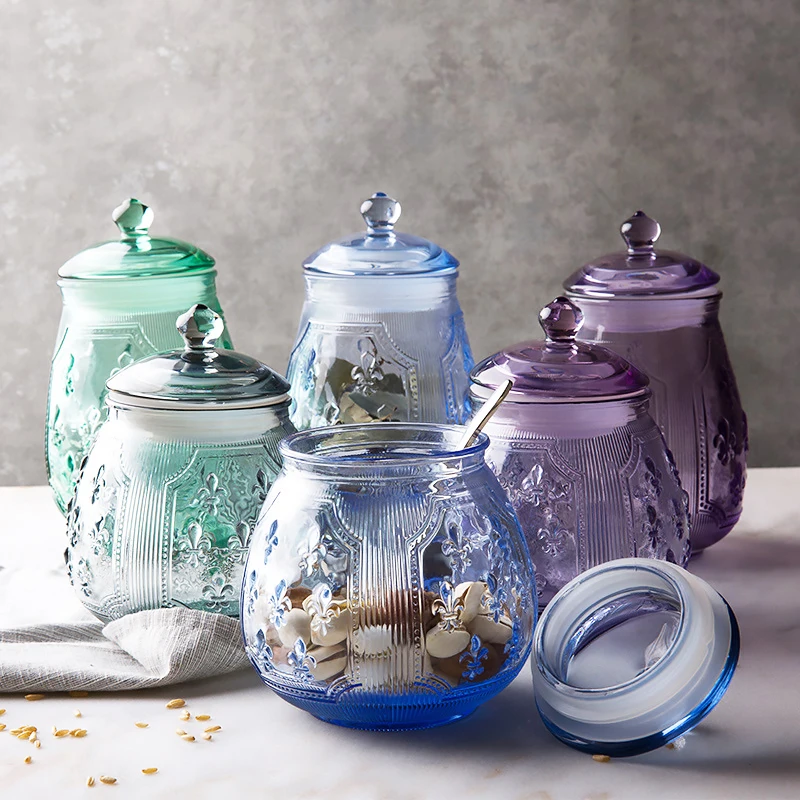 Творческий Кухня Европейский запечатанные банки с крышкой бытовой Стекло банка