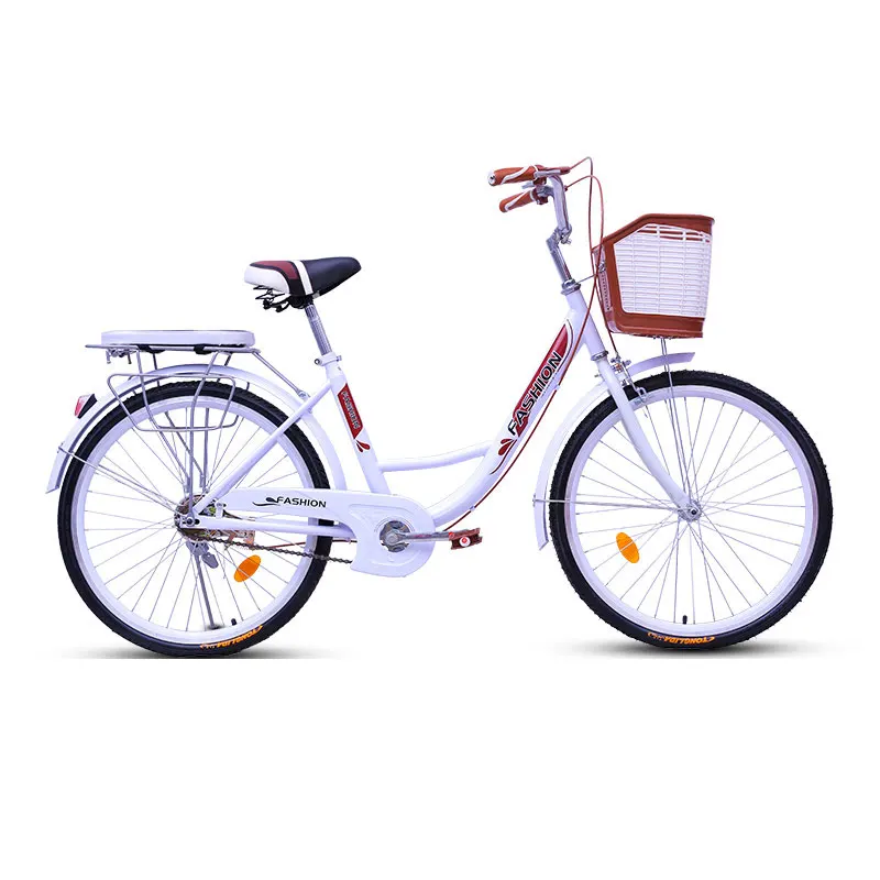 

Bicycle Commuter Bicycle 20/24/26 Inch Men and Women Urban Retro Travel Light Adult Princess Student Ladies Car
