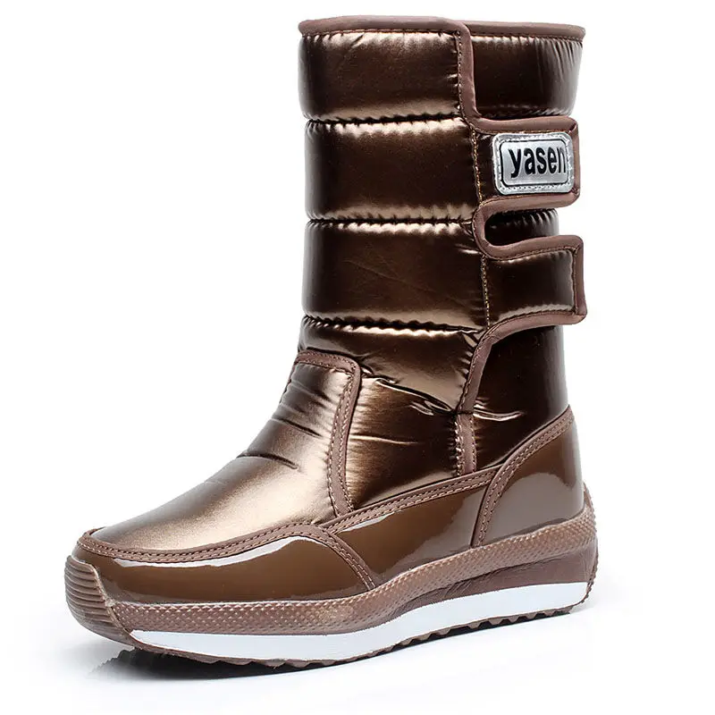 Зимняя обувь Прямая поставка Новинка 2020 года Водонепроницаемые женские зимние