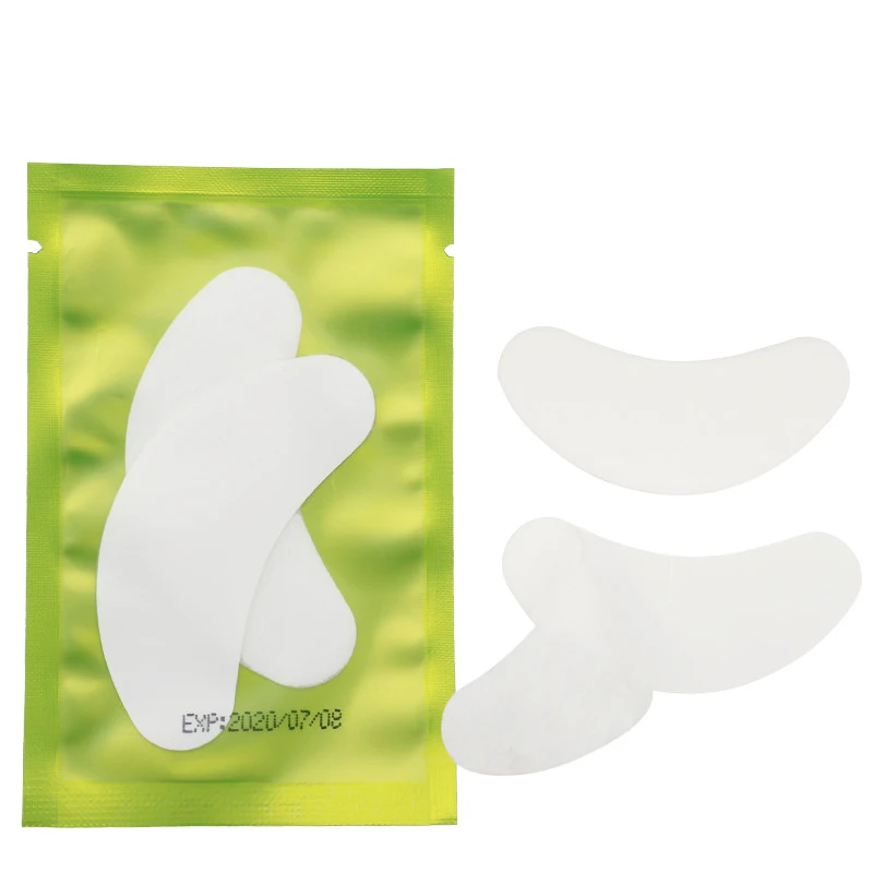 Накладки для глаз 100 пар накладки наращивания ресниц бумажные наклейки Накладные