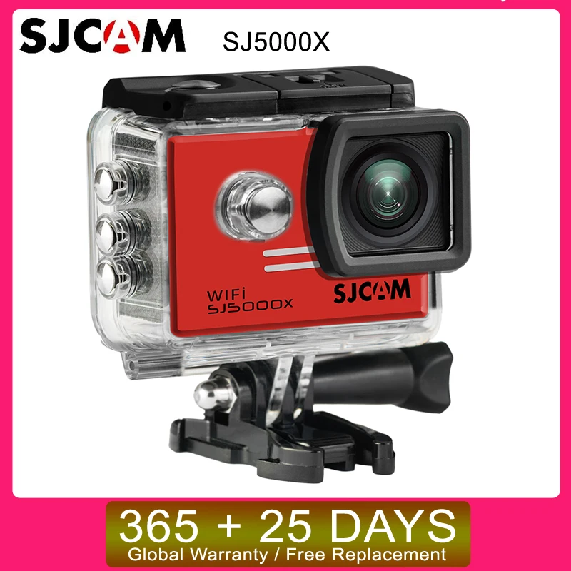 Водонепроницаемая Экшн-камера SJCAM серии SJ5000 SJ5000X Elite и WIFI 2 0 'TFT LCD для шлема -