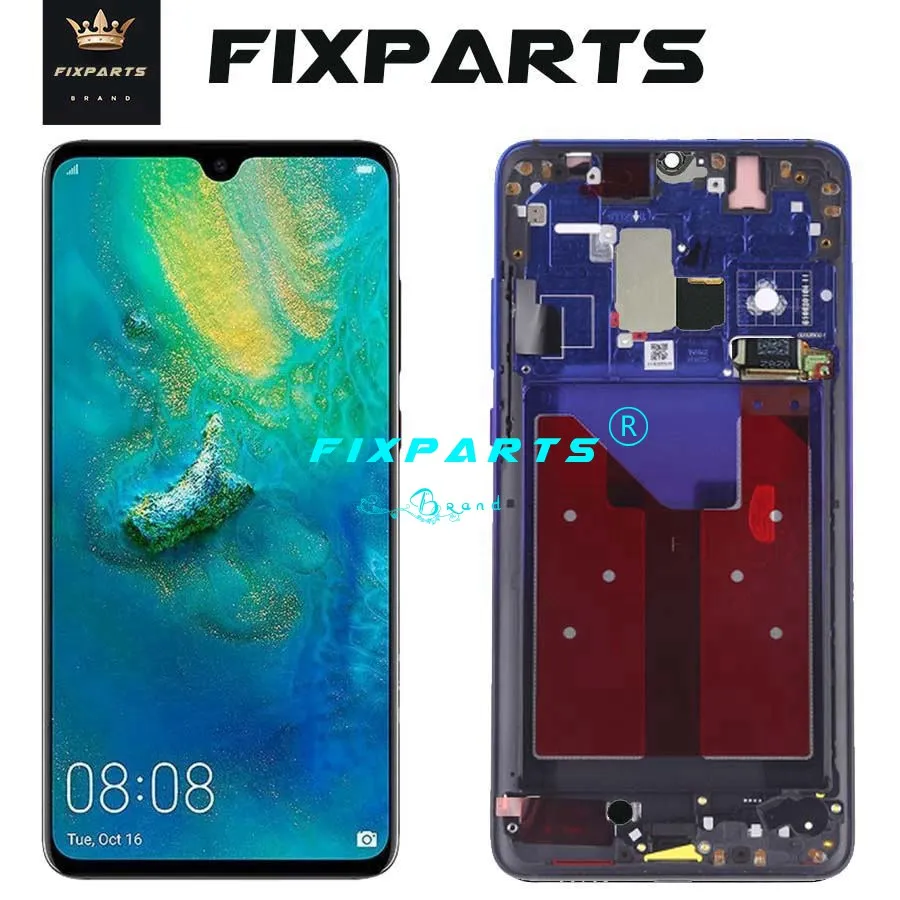 Дисплей huawei mate 20 Pro lcd дисплей кодирующий преобразователь сенсорного экрана в сборе ремонт huawei mate 20 lcd mate 20 Pro экран