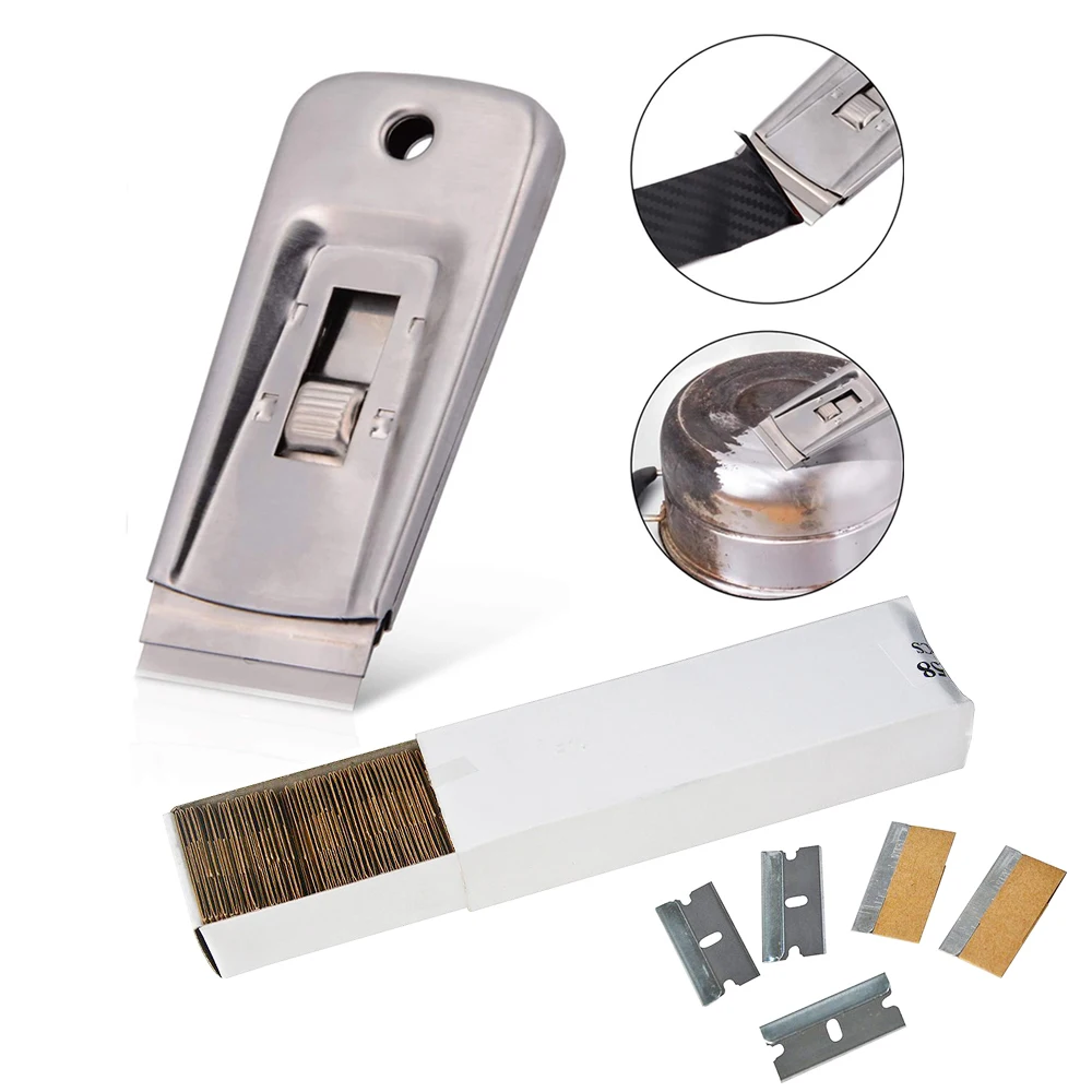 Наклейка на окно автомобиля FOSHIO скребок для детской отделки из углеродистой