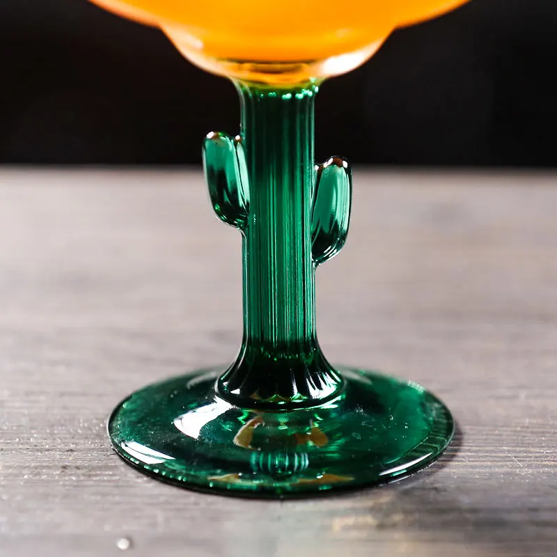 Мексиканская кружка в форме кактуса Маргарита Стеклянная чашка для коктейля