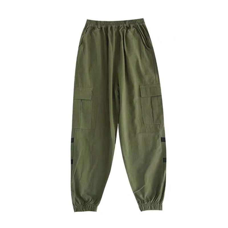 Pants 2 Children Jazz Dance Costumes Kids Black Tops Green Pants Outfit Hip Hop Clothing For Girls Street Dance Performance Wear SL1972 - Цвет: Pants 2