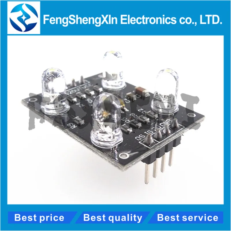 Датчик цвета TCS230 модуль детектора датчика распознавания цветов TCS3200 вход 3-5 в