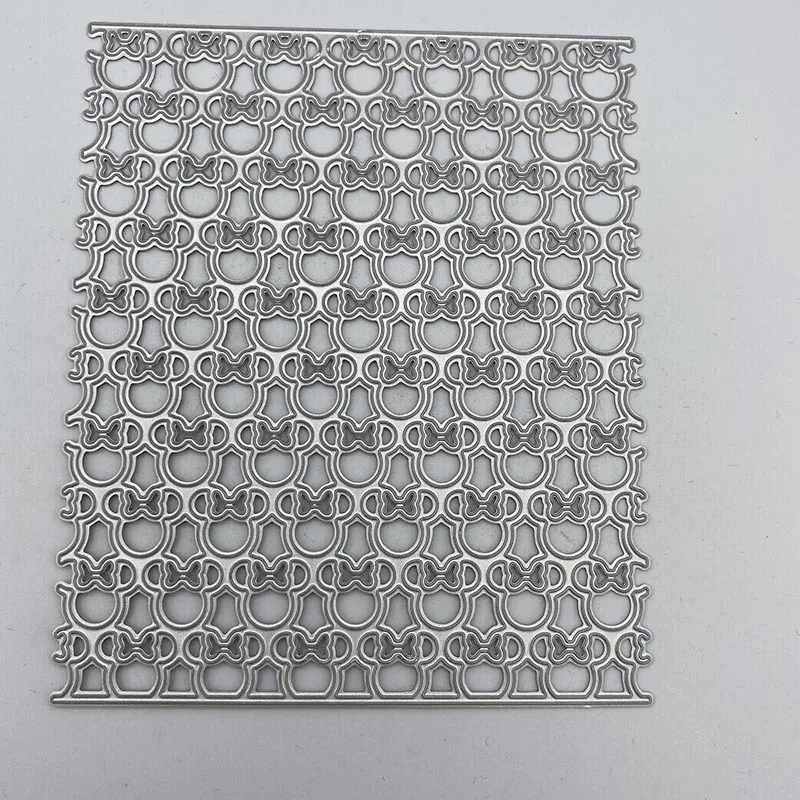 

Metal Cutting Die Grid Head 2 Embossed Paper Card Album Craft Template Stencil Dies