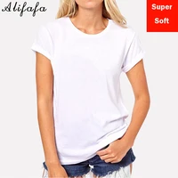 women summer white t shirts womens short sleeve cotton modal flexible t shirt basic casual loose tee shirt