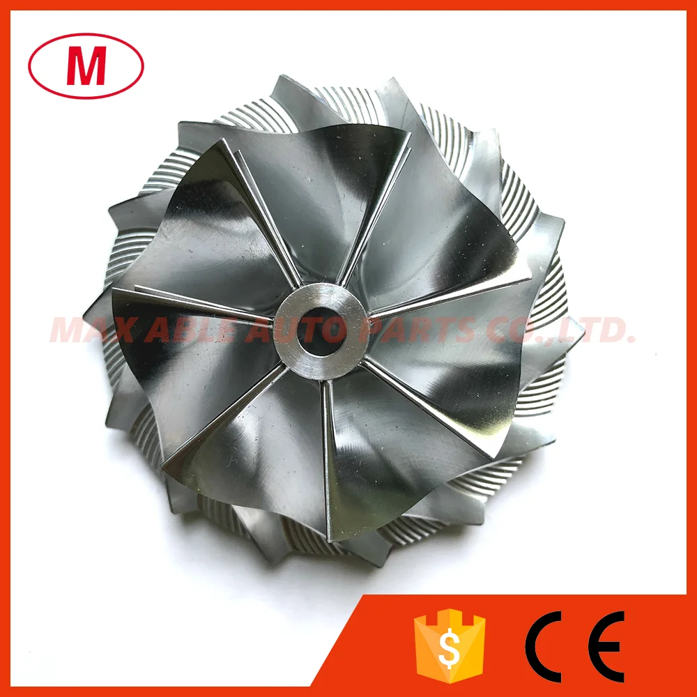 HX40/HE351 4035879 апгрейд 62 00/85 98 мм 7 + лопасти турбо колесо компрессора/алюминий
