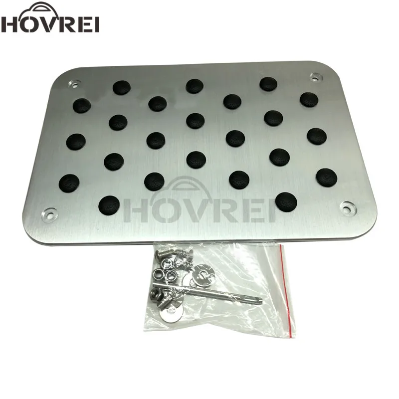 Универсальный Автомобильный Алюминиевый Коврик для пола коврик накладка