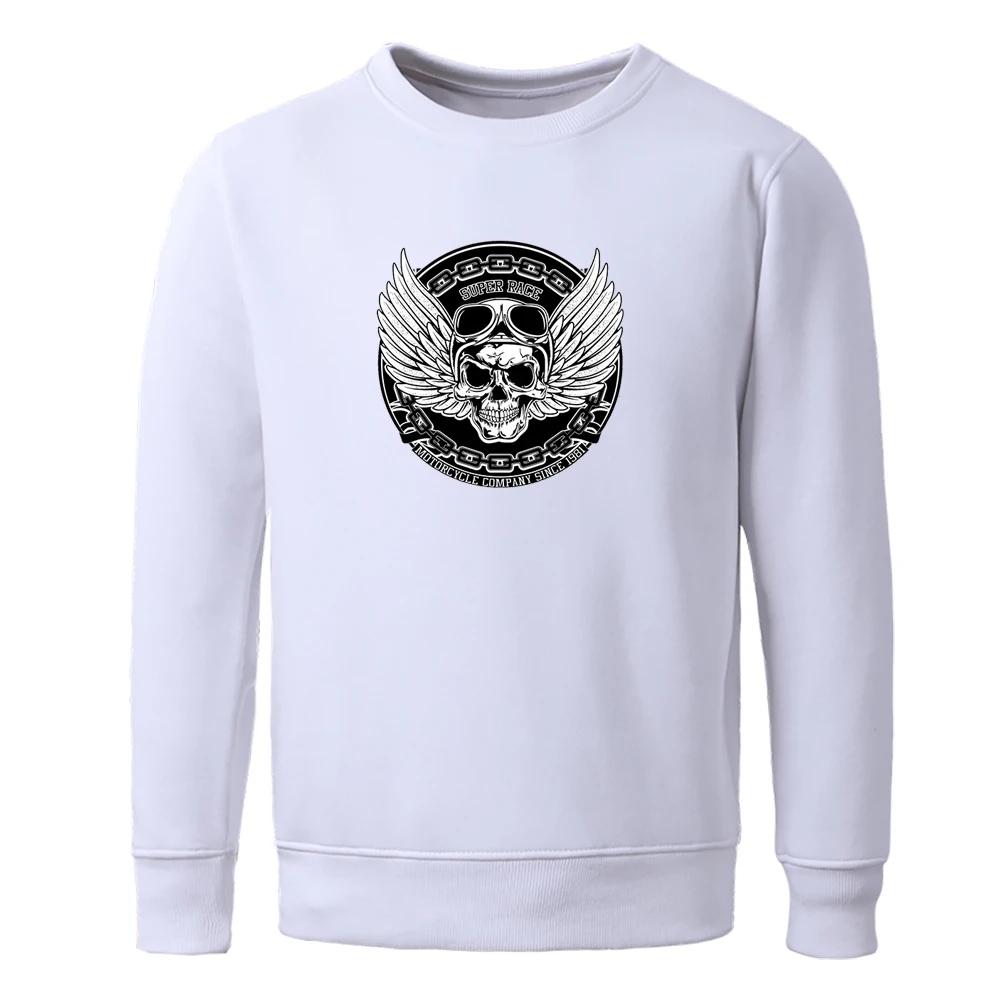 

Scary Wings Personalized Printing Male Tracksuit Fashion Harajuku Man Sweatshirt Long Sleeve Streetwear Men Hoodie