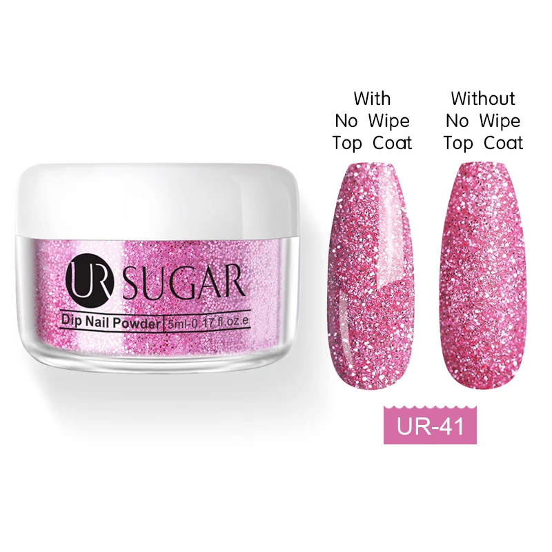 41 Ur Sugar, 5 мл, голографические Блестки для погружения ногтей, порошковые цветовые пигменты, пыль, для украшения ногтей, градиент, французский, натуральный, сухой, сделай сам - Цвет: 41