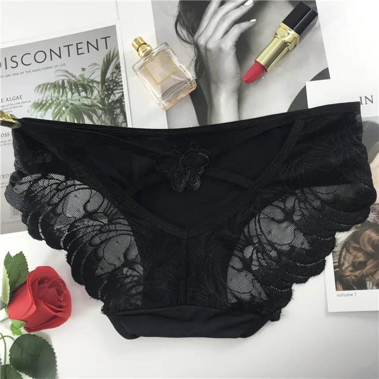Женское пикантное нижнее белье Jian Peng кружевное Прозрачное с узором в виде бедер