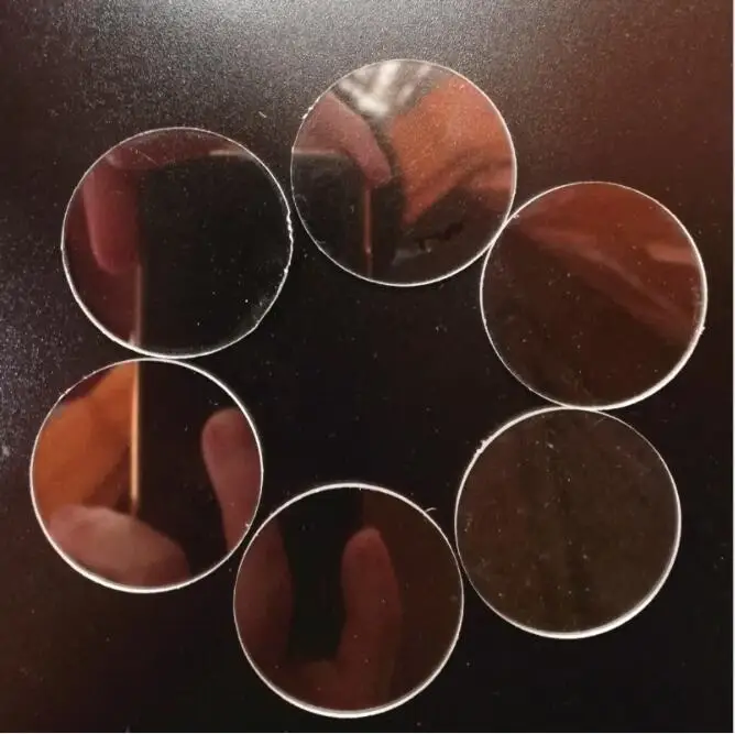 10 шт. 1 мм Маленькие Круглые Искусственные акриловые круглые диски бусины