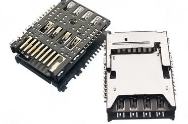 Две SIM карты SD Держатель для карт Разъем TF F700 G6 G5 AC0100 073 MCS 204 C707 10M006 SMSN16 J0 2205 101 00492 20