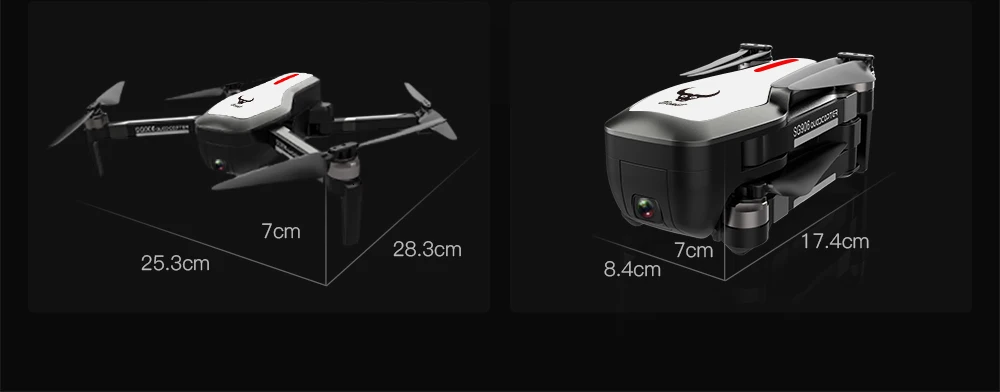 SG906 мини Дрон gps 5G wifi FPV RC Дрон 4K бесщеточный селфи Дрон с камерой HD Квадрокоптер складной Дрон VS F11 CG033 H117S