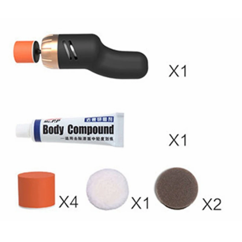 Автомобильный полировщик бытовой сделай сам для удаления ржавчины и царапин 10 Вт