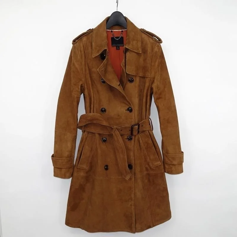 

Especially for the office, new lambskin jacket, mostly female with a long-sleeve belt.