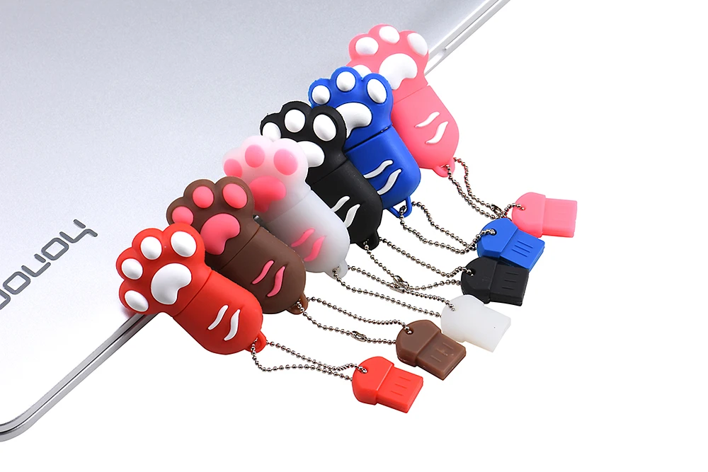 JASTER модная флеш-карта с когтями кота из мультфильма usb карта памяти 32 ГБ/16 ГБ/8 ГБ/4 ГБ usb 2,0 карта памяти модная память