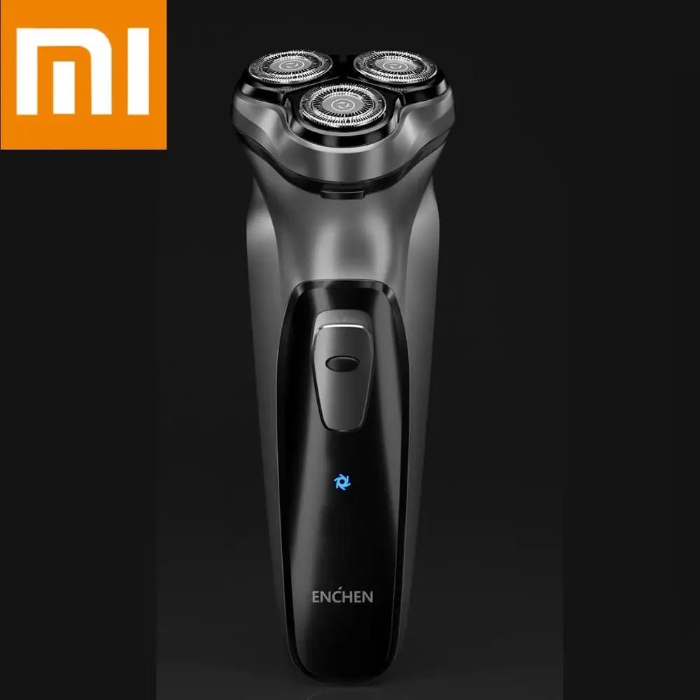 Xiaomi mijia Enchen BlackStone 3D электробритва Мужская моющаяся перезаряжаемая машинка для бритья бороды type-C