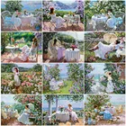 EverShine полностью квадратная Алмазная вышивка, садовая мозаика, алмазная живопись, живописные наборы для вышивки крестиком, портрет Стразы, домашний декор