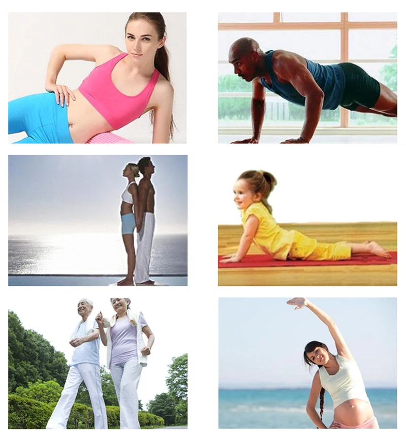 Мягкая разноцветная стойка для йоги из ЭВА радужной расцветки товары фитнеса