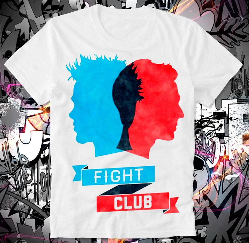 Hotbox футболка с изображением из фильма Бойцовский клуб Тайлер Дерден Брэд Питт