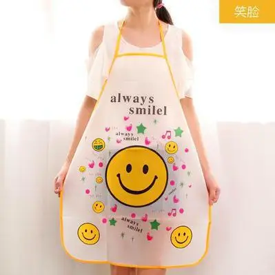 

Cute cartoon Princess apron, oil proof and water proof sleeveless skirt for kitchen