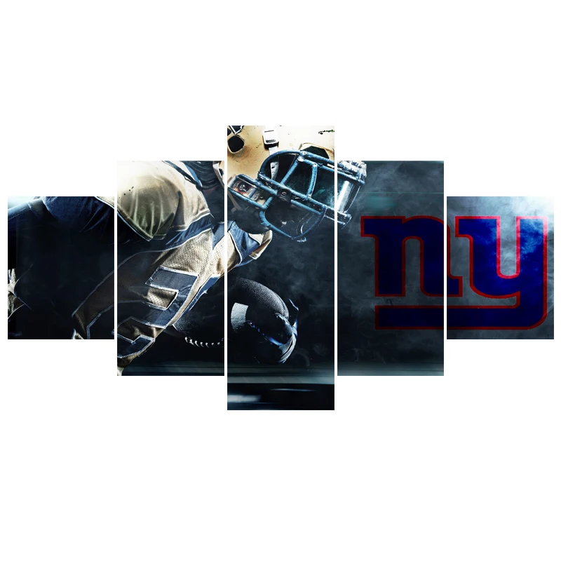 Sport Ball Patriots Team Paintings Wall Home Decor New England Canvas Painting Calligraphy For Living Room Bedroom