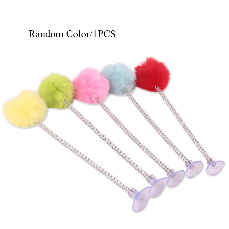 

New Tease Cat Stick Plush Ball Funny Kitten Toys Tumbler Sucker Bell Throwing Cat Toy Amuse Pet Cat Supplies Fashion 2021