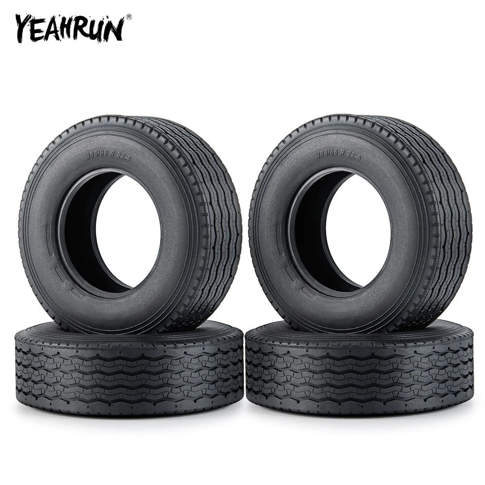 

Резиновые шины YEAHRUN 1/2/4 шт., колесные шины для 1/14 Tamiya, запчасти для радиоуправляемых автомобилей