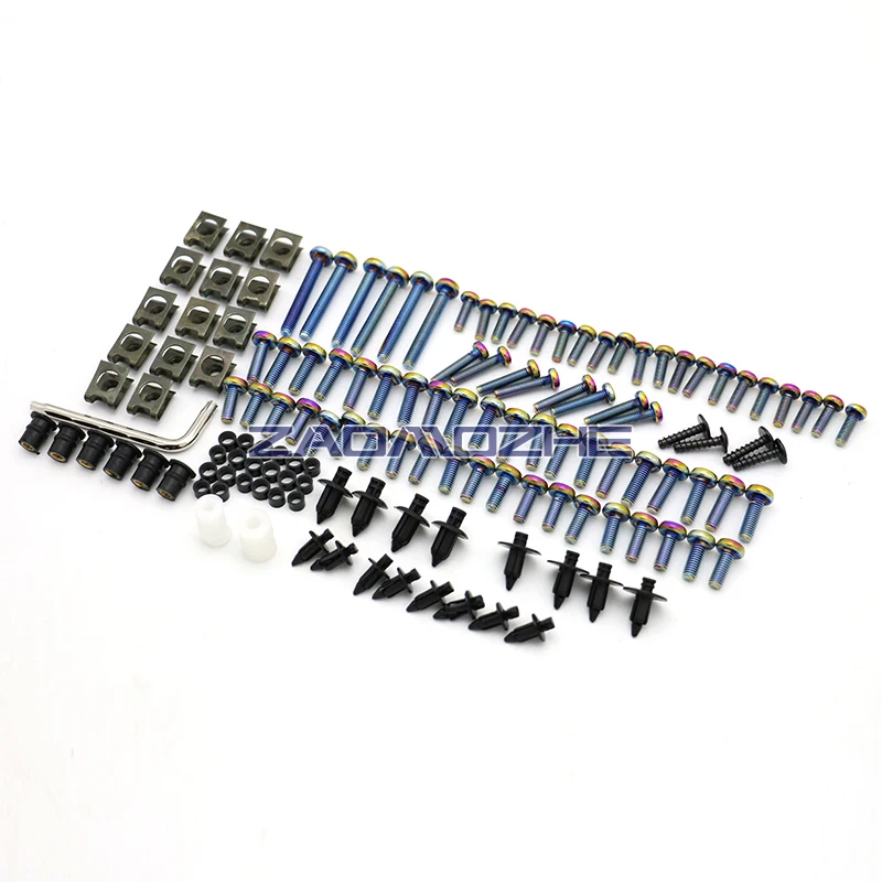 For YAMAHA YZF-R3 R1 R15 R6 R25 Motorcycle Accessories Stainless Steel Full Fairing Bolt Kits Bodywork Screws | Автомобили и