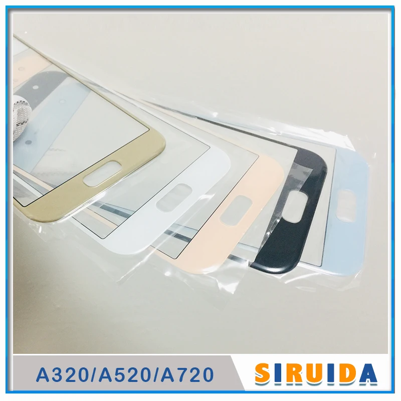 Сменный сенсорный ЖК экран для Samsung Galaxy A320 A520 A720 A3 A5 A7 2017 12 шт.|Защитные стёкла и