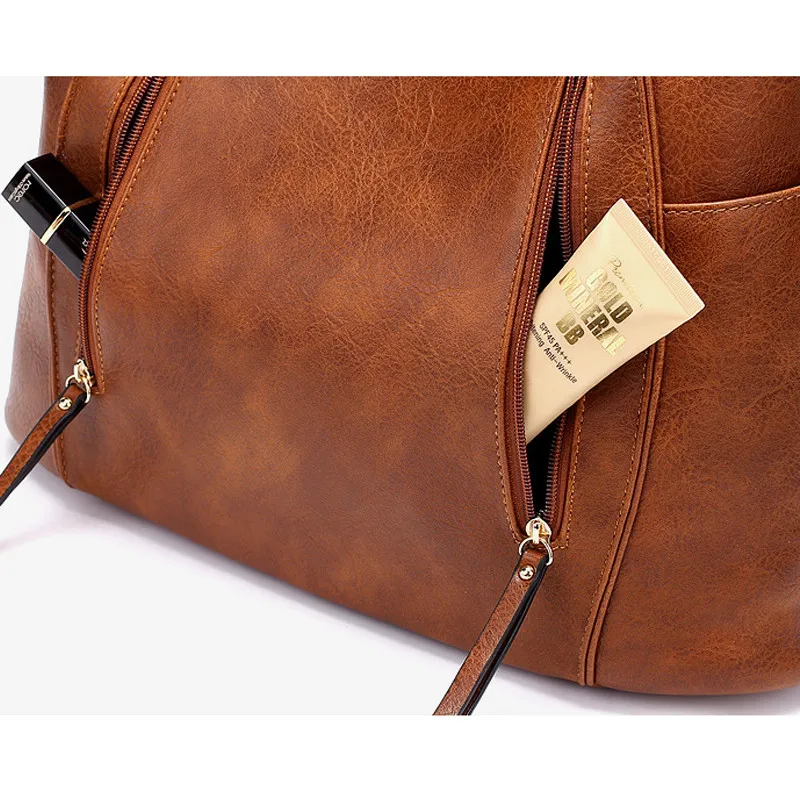 

Vintage Crossbody Bags For Women Leather Shoulder Bag Luxury Handbags Women Bags Designer Casual Large Tote Bag Bolsa Feminina