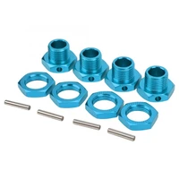 m17 17mm aluminum wheel hex hubs adapter nut fine with pin for 18 rc car hpi hsp traxxas losi axial kyosho tamiya redcat himoto