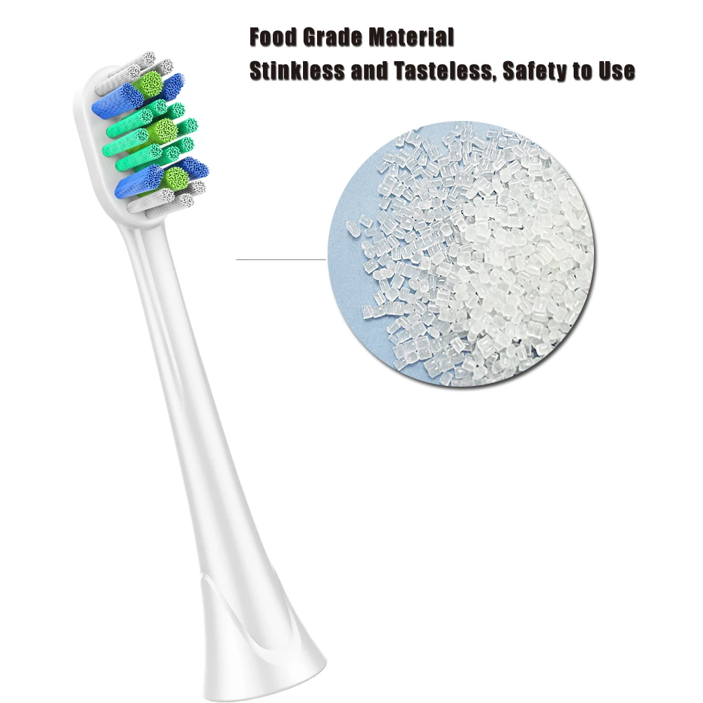 4 шт./лот головки зубных щеток для PHILIPS Sonicare FlexCare Алмазная Чистка HX6064 HX6930 HX9340 HX6950