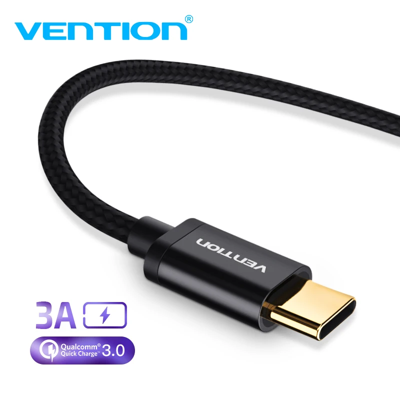 Vention Кабель USB типа c шнур для зарядки usb кабель 2A 3A C передачи данных зарядный LeTV LE1