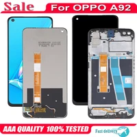original 6 5 for oppo a92 cph2059 lcd display touch screen replacement digitizer assembly with frame parts