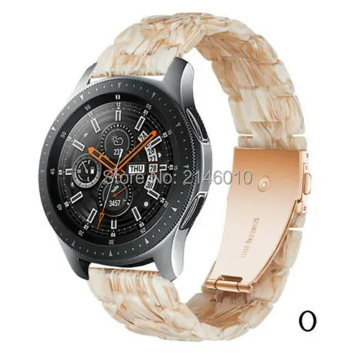 Быстросъемный резиновый ремешок для часов для samsung Galaxy Watch S3/S2 Galaxy 42 мм/46 мм/gear S3/S2/Active Ticwatch 2/E