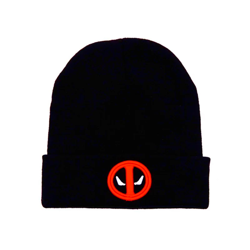 

Шапка-бини с вышивкой, Зимняя шерстяная вязаная шапка с мультяшным рисунком для мальчиков и девочек, Мягкая Теплая Лыжная шапка